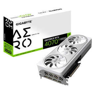 GIGABYTE եåܡ GeForce GTX꡼ 16GB GeForce RTX 4070Ti SUPER 16GB ֥Х륯ʡ GV-N407TSAEROOC-16G