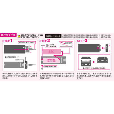 玄人志向 ［M.2対応 /NVMe］ GWM.2NVMe-U3G2CCA の通販