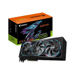 GIGABYTE グラフィックボード ［ GeForce RTXシリーズ / 16GB ］ GV-N5080AORUS M-16GD