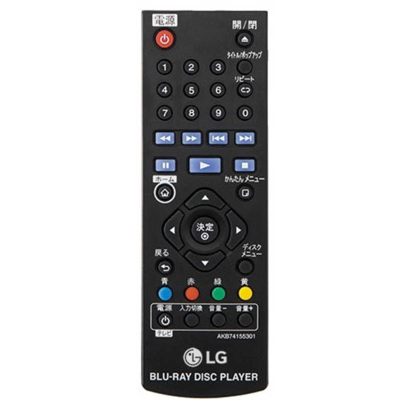LG LG ブルーレイ & DVDプレーヤー ブラック  再生専用 BP250 BP250