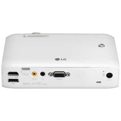【美品】LG プロジェクター　内臓バッテリーあり 超短焦点＋バッテリー内蔵 プロジェクター】LG PH450UG