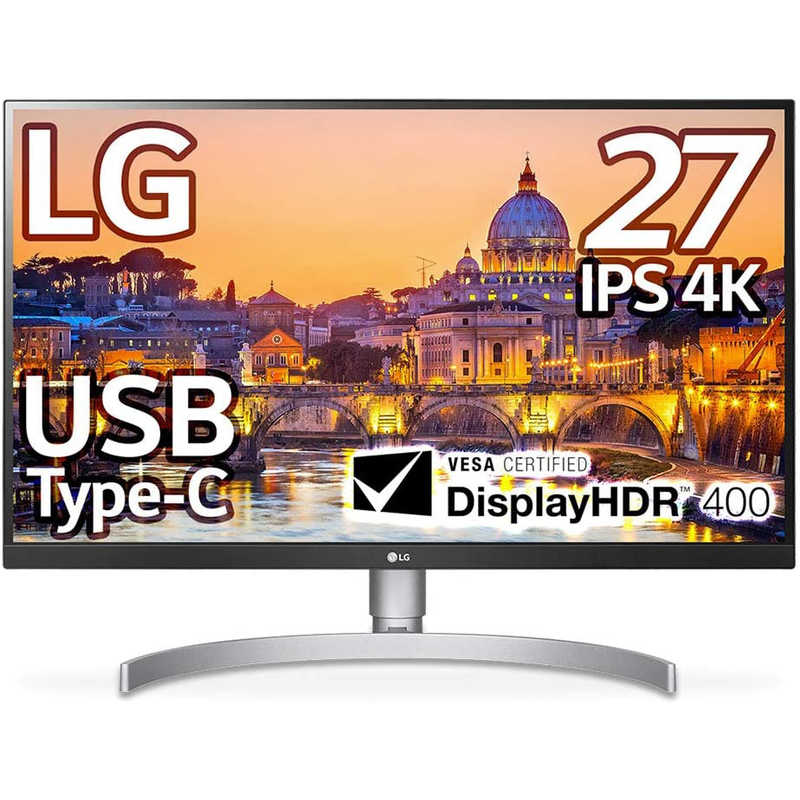 LG LG 液晶ディスプレイ ホワイト [27型 /4K(3840×2160） /ワイド] 27UL850-W 27UL850-W
