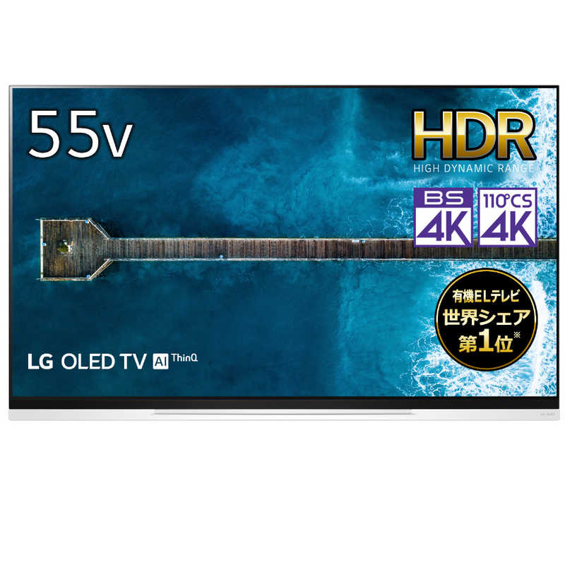 LG LG 有機ELテレビ 55V型 4Kチューナー内蔵 OLED55E9PJA OLED55E9PJA