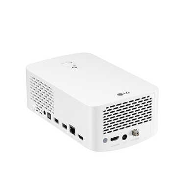 LGエレクトロニクス CineBeam プロジェクター HF60LS LG ホームプロジェクター 超短焦点モデル HF60LS ホワイト の
