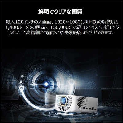 LGエレクトロニクス CineBeam プロジェクター HF60LS lg-768x511.jpg