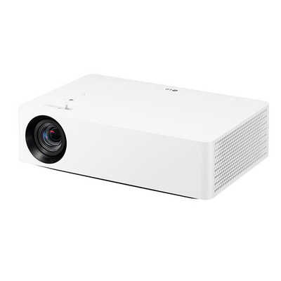 LG ホームプロジェクター 4K LEDプロジェクター HU70LS ホワイト の 