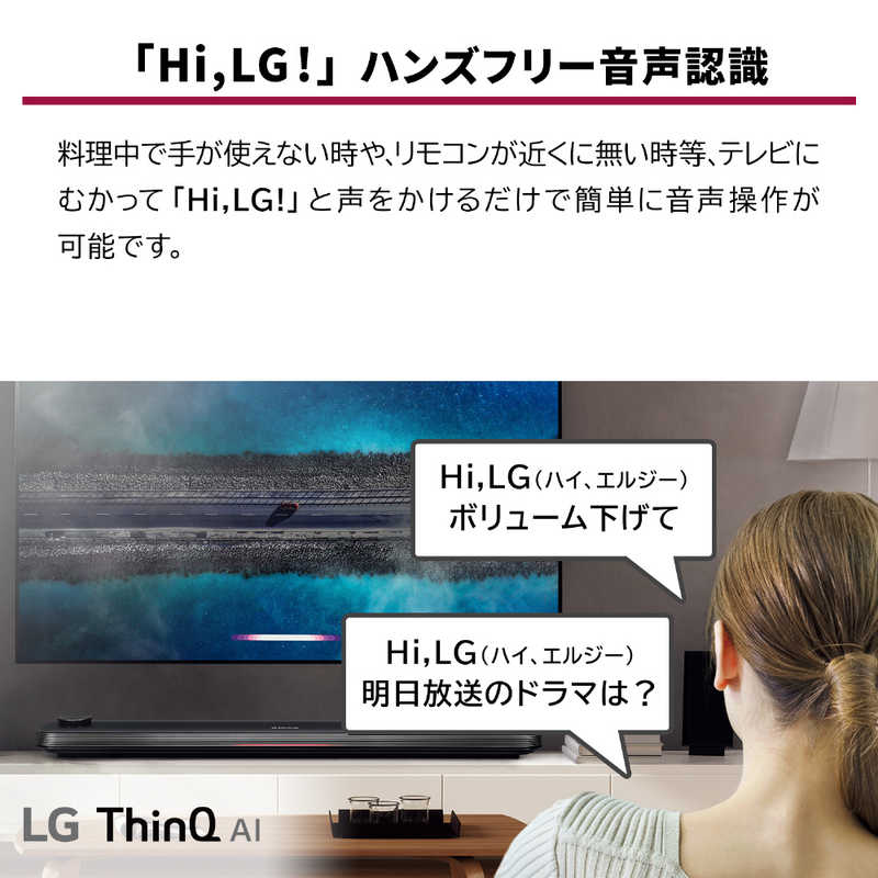LG LG 77V型8K対応有機ELテレビ[8Kチューナー内蔵/4Kダブルチューナー内蔵]ブラック OLED77ZXPJA OLED77ZXPJA
