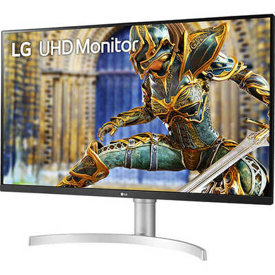 【美品】LG 31.5インチ IPS 4Kモニター 32UN650-W① LG PCモニター [31.5型 /4K(3840×2160） /ワイド] 32UN650-W の通販