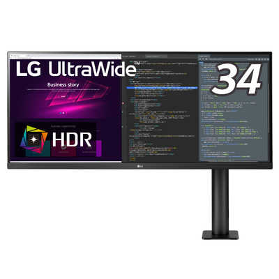 ディスプレイ・モニター本体 lg ultrawide monitor 34wn780 LG PCモニター UltraWide [34型 /UWQHD(3440×1440） /ワイド] 34WN780