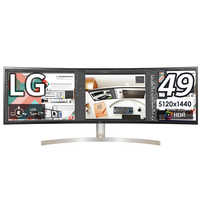 LG PCモニター UltraWide Monitor ホワイト [49型 /Dual QHD LG PCモニター UltraWide Monitor ホワイト [49型 /Dual QHD