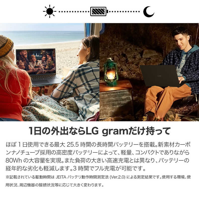 LG LG ノートパソコン gram オブシディアンブラック [16.0型 /intel Core i7 /メモリ：16GB /SSD：1TB /2021年11月] 16Z95P-KA79J1 16Z95P-KA79J1