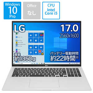 LG ノートパソコン クオーツシルバー [17.0型/メモリ：16GB] 17Z95P-NP56J