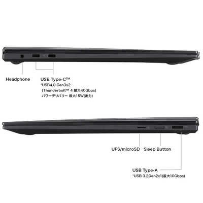 LG ノートパソコン gram オブシディアンブラック [16.0型 /intel Core i7 /メモリ：16GB /SSD：1TB  /2021年11月] 16T90P-KA78J