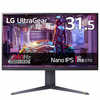 LG 31.5インチ 240Hz（OC260Hz）対応ゲーミングモニター UltraGear ブラック [31.5型 /WQHD(2560×1440） /ワイド] 32GQ850-B
