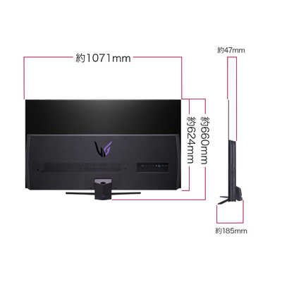 LG ゲーミングモニター UltraGear [48型 /有機EL 4K(3840×2160