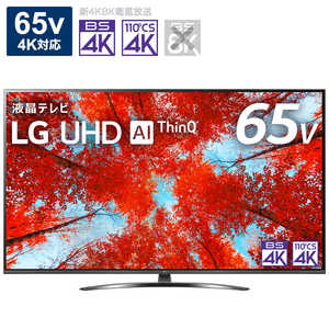 LG 液晶TV [65V型 /4K対応 /BS・CS 4Kチューナー内蔵 /YouTube対応 /Bluetooth対応] 65UQ9100PJD