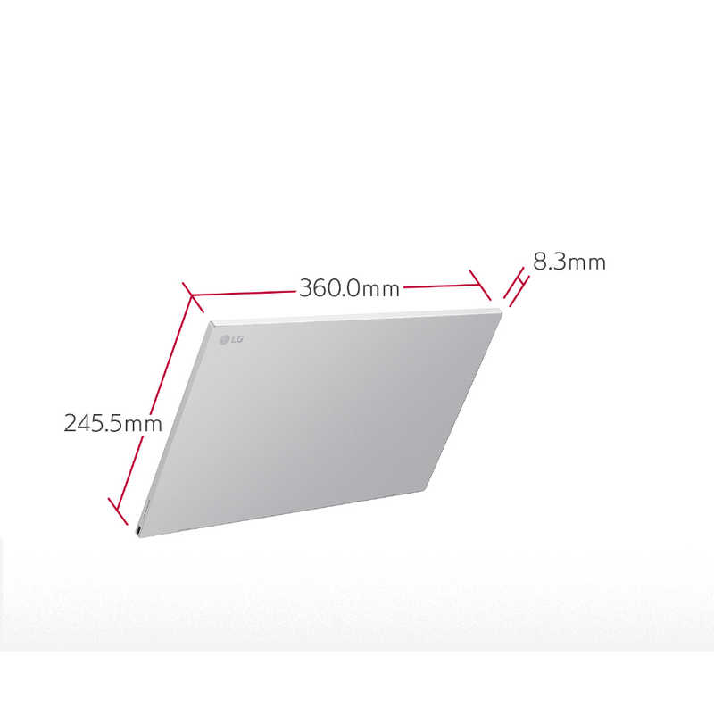 LG LG PCモニター gram + view [16型 /WQXGA(2560×1600） /ワイド] 16MQ70ASDJ 16MQ70ASDJ