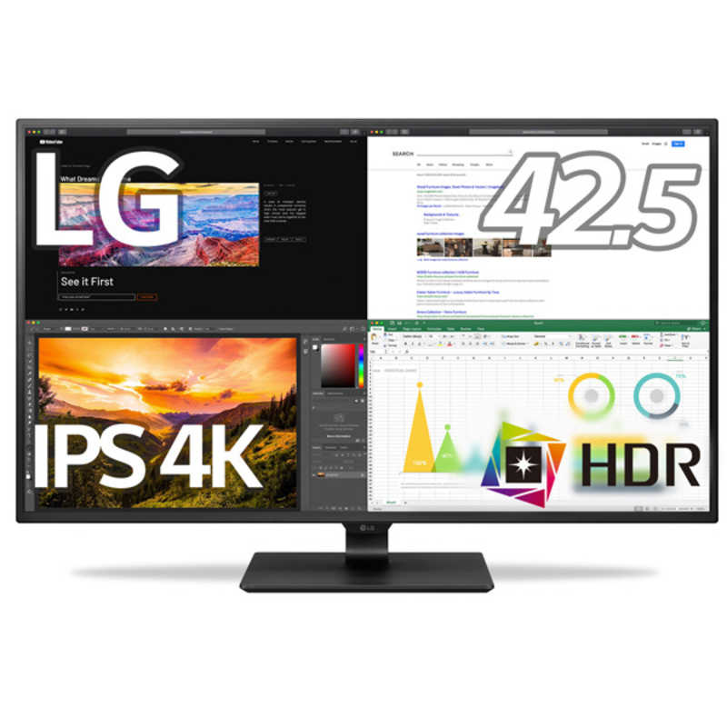 LG LG PCモニター [42.5型 /4K(3840×2160） /ワイド] 43UN700-BAJP 43UN700-BAJP