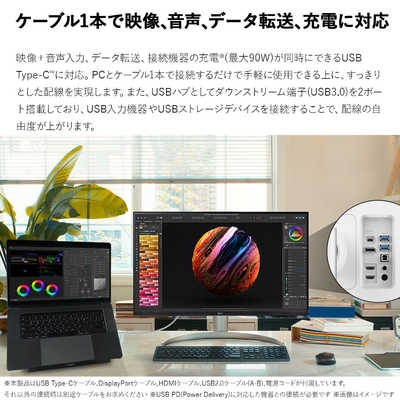 LG PCモニター [31.5型 /4K(3840×2160） /ワイド] 32UQ850-W の通販