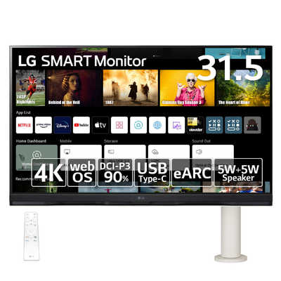 LG SMART Monitor 32SQ780S-W の通販 | カテゴリ：パソコン・周辺機器・プリンター | LG 家電通販のコジマネット -  全品代引き手数料無料