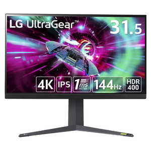 LG ゲーミングモニター UltraGear ブラック ［31.5型 /4K(3840×2160)］ 32GR93U-B