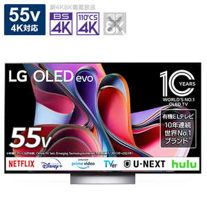 LG ͭELƥ 55V 4Kб BSCS 4K塼ʡ¢ YouTubeб OLED55G3PJA