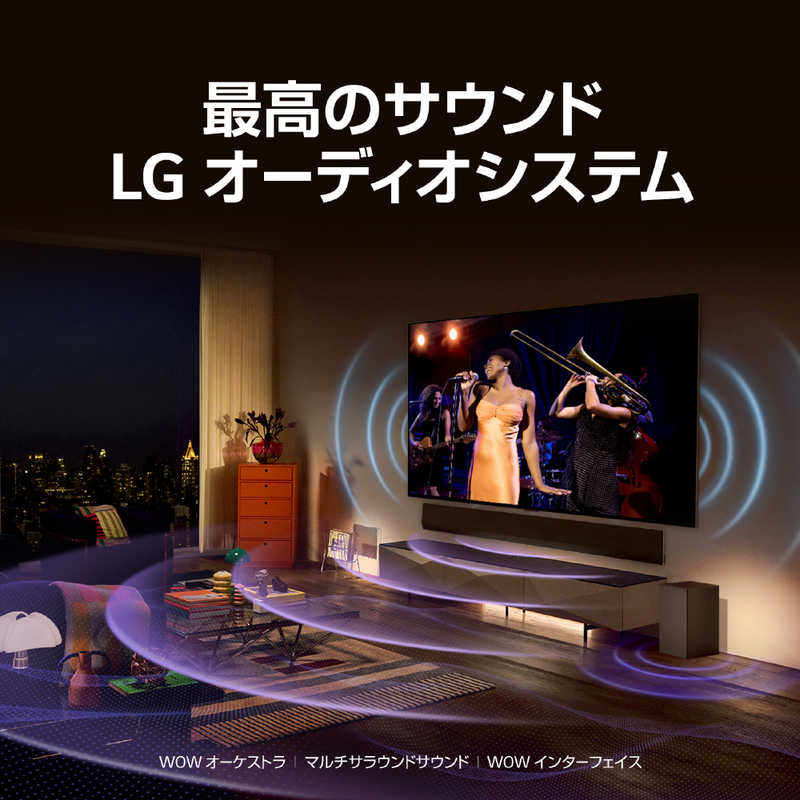 LG LG 有機ELテレビ 75V型 4K対応 BS・CS 4Kチューナー内蔵 YouTube対応 OLED77B3PJA OLED77B3PJA