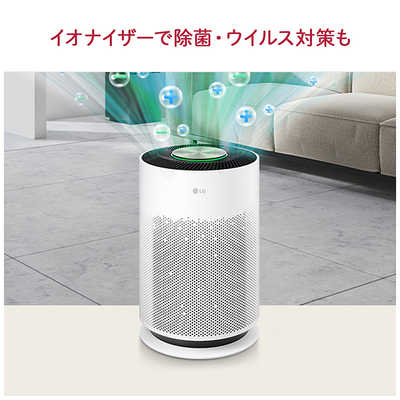 LG 空気清浄機 PuriCare Pet Hit 空気清浄:37畳まで PM2.5対応