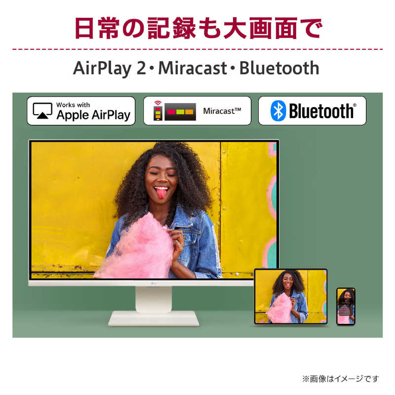 LG LG USB-C接続 PCモニター MyView Smart Monitor［31.5型 /4K(3840×2160) ］ ホワイト 32SR83U-W 32SR83U-W