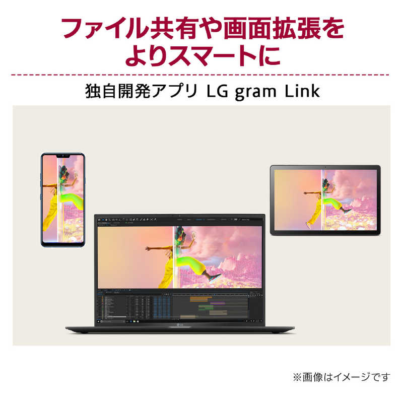 LG LG ノートパソコン gram 2in1 14T90S-MA55J 14T90S-MA55J