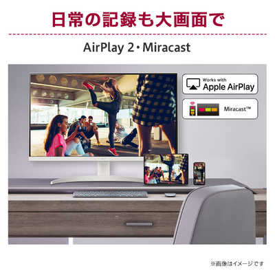 LG USB-C接続 PCモニター MyView Smart Monitor ［27型 /4K(3840