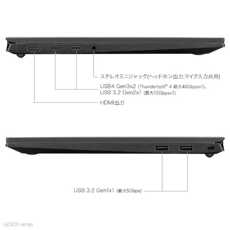LG LG ノートパソコン gram [14.0型 /Windows11 Home /intel Core Ultra 7 /メモリ：16GB /Office HomeandBusiness] 14Z90S-MA78J2 14Z90S-MA78J2