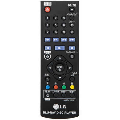 LG ブルーレイ & DVDプレーヤー ブラック 再生専用 ブラック UBK80S の