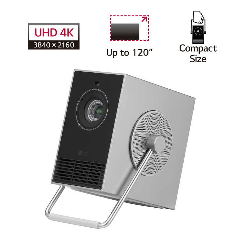 LG LG 4K対応ミニマルプロジェクター HU710PB HU710PB