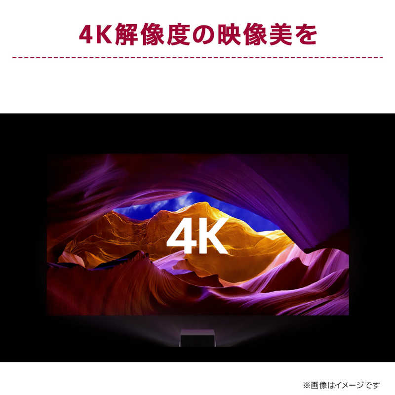 LG LG 4K対応ミニマルプロジェクター HU710PB HU710PB