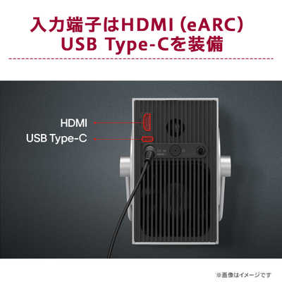 LG 4K対応ミニマルプロジェクター HU710PB の通販 - カテゴリ