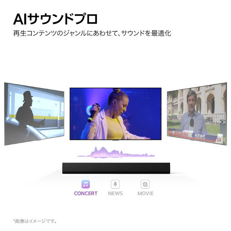 LG LG サウンドバー  ハイレゾ対応 DolbyAtmos対応 Wi-Fi対応 Bluetooth対応 SG10TY SG10TY