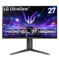 LG ゲーミングモニター UltraGear ［23.8型 /フルHD(1920×1080
