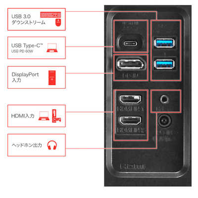 LG USB-C接続 PCモニター UltraFine Display Ergo ［31.5型 /4K(3840