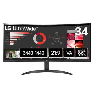 LG ウルトラワイドモニター UltraWide Monitor ［34型 /UWQHD(3440