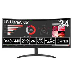LG ãŠã«ãã©ã¯ã€ãã¢ãã¿ãŒ UltraWide Monitor 34å /UWQHD(3440Ã1440) /ã¯ã€ã /æ²é¢å 34WR50QK-B LG ãŠã«ãã©ã¯ã€ãã¢ãã¿ãŒ UltraWide Monitor 34å /UWQHD(3440Ã1440) /ã¯ã€ã /æ²é¢å 34WR50QK-B