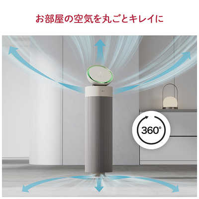 LG 空気清浄機 PuriCare AeroBooster ダブルフィルター ペットモード