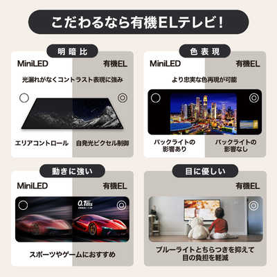 LG 有機ELテレビ ［65V型 / 4K対応 / BS 4Kチューナー内蔵 / YouTube