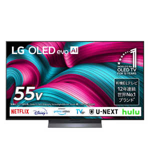 LG ͭELƥ [ 55V / 4Kб / 4K塼ʡ¢ / YouTube б ] OLED55C5PJA