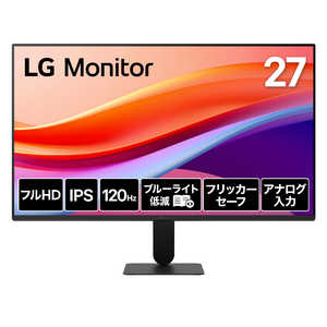 LG PCj^[ Monitor m27^ / tHD(1920×1080) / Ch / 120Hzn ubN 27U411A-B