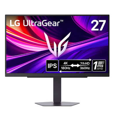 LG ゲーミングモニター 27G810A-B UltraGear ［27型 / 4K(3840×2160 