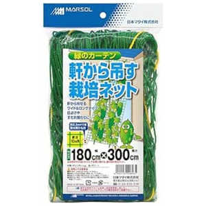 日本マタイ 軒から吊す栽培ネット10cm角目 1.8x3m 1.8x3m ノキカラツルスサイバイネット10cmカ 日本マタイ 軒から吊す栽培ネット10cm角目 1.8x3m 1.8x3m ノキカラツルスサイバイネット10cmカ