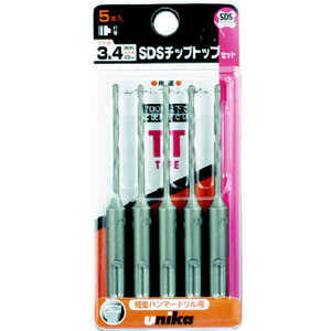 ユニカ チップトップドリルセット 3.4mm 3本セット DP3T34 ユニカ チップトップドリルセット 3.4mm 3本セット DP3T34