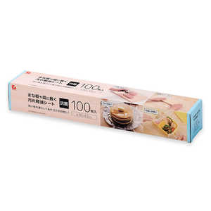 アイメディア まな板や皿に敷く汚れ軽減シート 100枚 1010260 アイメディア まな板や皿に敷く汚れ軽減シート 100枚 1010260