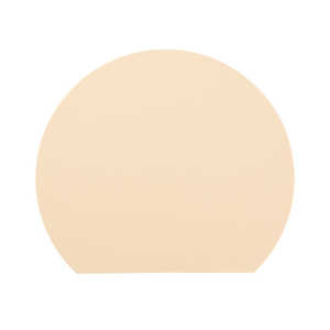 アイメディア 食洗機対応丸いまな板エラストマー 直径34cm ベージュ 1010434